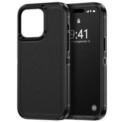 For iPhone 14 Pro Max 5G Dual Layer Case Thin Slim Hybrid Rugged Hard 