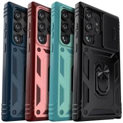 For Samsung Galaxy S22/S22+/S22 Plus/S22 Ultra 5G Phone Case Hybrid Ri