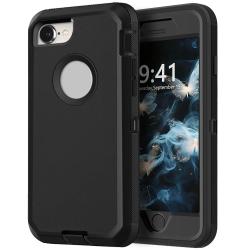 Black Phone Case For iPhone 6/iPhone 6 Plus/iPhone 6s/iPhone 6s Plus H