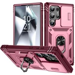 For Samsung Galaxy S24/S24+/S24 Ultra 5G Phone Case Hybrid Ring Kickst