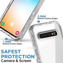 For Samsung Galaxy S10/S10 Plus/S10+/S10e Phone Case Hybrid Rugged Sho