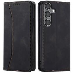 For Samsung Galaxy S24/S24 Plus/S24+ 5G Leather Case Rugged Phone Flip
