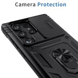 For Samsung Galaxy S23/S23+/S23 Ultra/S23 FE 5G Phone Case Hybrid Ring