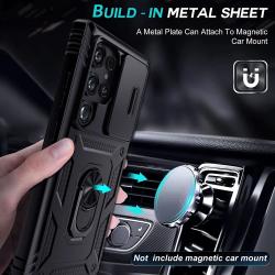 For Samsung Galaxy S23/S23+/S23 Ultra/S23 FE 5G Phone Case Hybrid Ring