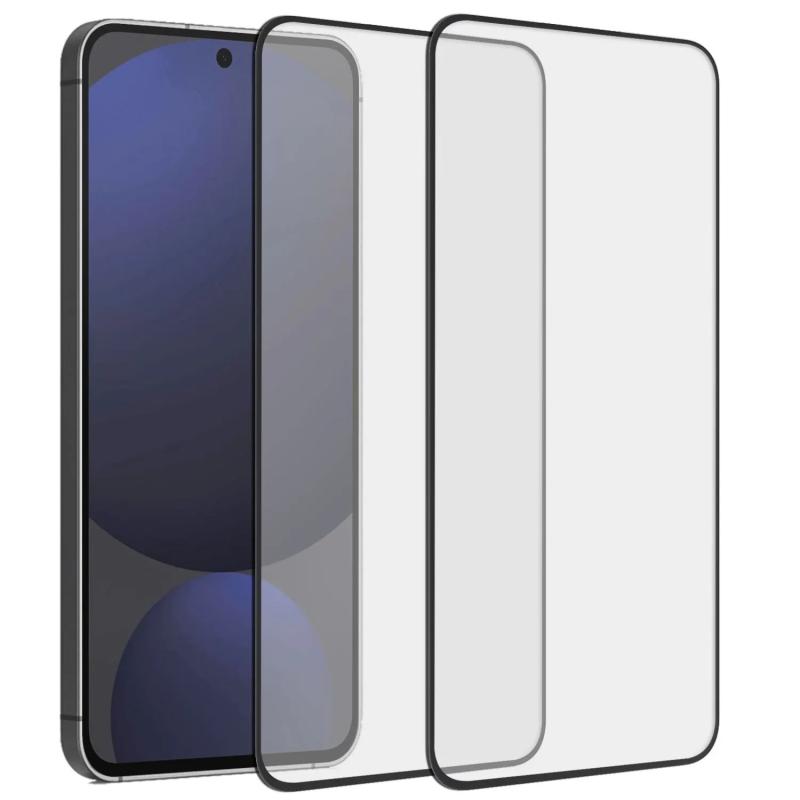 2PCS For Samsung Galaxy S24 FE 5G Case Friendly Full Coverage Clear Te