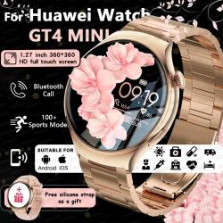 Nuevo para Huawei Watch 4 Mini GPS NFC Smartwatch mujeres seguimiento 