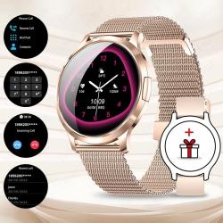 LIGE 2025 nuevo reloj inteligente para mujer, relojes con pantalla AMO