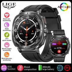 LIGE 2025 nuevo reloj inteligente de ácido úrico de grasa en sangre sa