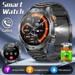Reloj inteligente LIGE para exteriores para hombre, batería grande de 
