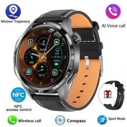Reloj inteligente GT5 PRO para hombre, 5 Pro, pantalla AMOLED HD, Blue