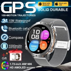 Nuevo para Huawei reloj inteligente hombres AMOLED pantalla completame