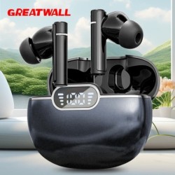 GREATWALL TWS Wireless Bluetooth Earphones LED Digital Display Headset
