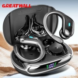 GREATWALL Wireless Earphones Headphones HiFi Music Stereo Sport Noise 