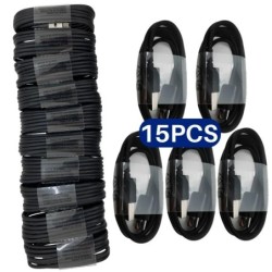 15pcs 4FT Lot Type C Charger Cable USB C Fast Charging Data Cord For S
