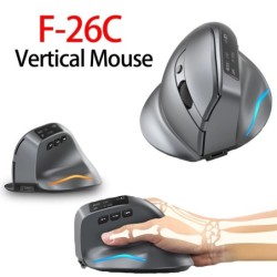 ZELOTES F-26C F35 F36 F17 Ergonomic Vertical Mouse 2.4G Wireless Gamin