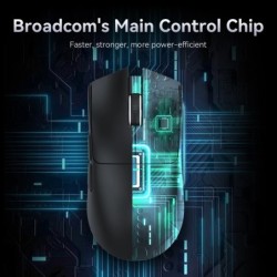 ATTACK SHARK X11 Lightweight Wireless Gaming Mouse with RGB Backlight 