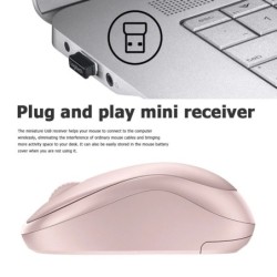 Logitech M221 2.4GHz Wireless Mouse 3 Buttons Silent Mice Optical Ergo