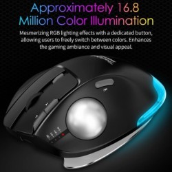 Vertical Gaming Mouse 2.4G Ergonomic Gamer Mice 4800DPI 5 Level DPI Ad