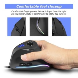 ZELOTES C-18 USB Wired 10000DPI Adjustable Mice Optical Gaming Vertica