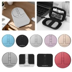 Portable Silent Mouse 3 Mode BT 5.2/2.4G/USB Mini Capacitive Mouse Ult