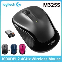 Logitech M325S 3 Keys 2.4G USB Wireless Mouse 1000DPI Unifying Receive