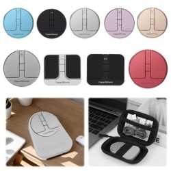 Ultra Thin Wireless Computer Mouse 3 Mode BT 5.2/2.4G/USB Mini Capacit