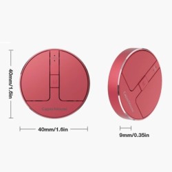 Ultra Thin Wireless Computer Mouse 3 Mode BT 5.2/2.4G/USB Mini Capacit