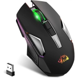 MAMBASNAKE x ZIYOU LANG X18 Wireless Gaming Mouse, Rechargeable Silent