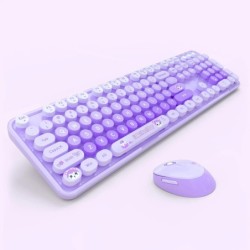 Colorful Sweet Wireless Keyboard And Mouse Set - Combo Pack for Sweet 