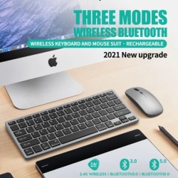 2.4G and Bluetooth Mini Keyboard Wireless keyboard and mouse Set For N