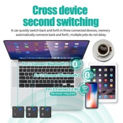 2.4G and Bluetooth Mini Keyboard Wireless keyboard and mouse Set For N
