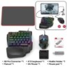 5 in 1 Keyboard Mouse Gaming Converter Bluetooth-Compatible 5.3 for PUBG Gaming Keyboard and Mouse Combo for Android System