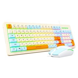 RGB Wired Membrane Keyboard Multi-Color Available, Silent/Business Off
