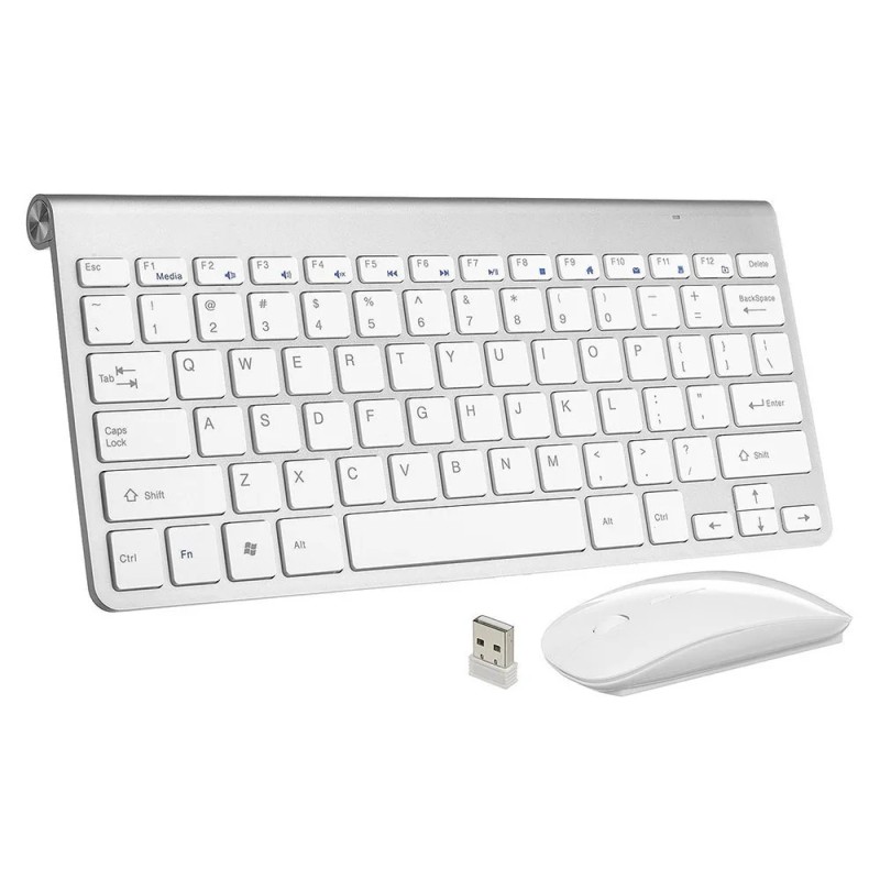 2.4Ghz Ultra-Thin Wireless Keyboard And Mouse Combo With USB Receiver 2.4Ghz Ultra-Thin Wireless Keyboard And Mouse Combo With USB Receiver