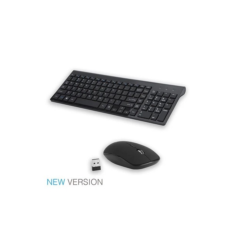 SeenDa Russian Spain Wireless Keyboard and Mouse Combo 2.4G Full Size SeenDa Russian Spain Wireless Keyboard and Mouse Combo 2.4G Full Size