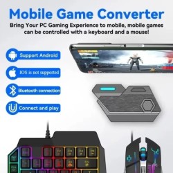 Mix SE/Elite Mouse and Keyboard Adapter Comverter Wireless Game Contro