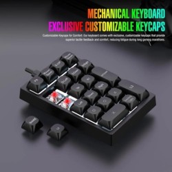 Keyboard and Mouse Converter Set for PS4 | 21-Key Mechanical Gaming Ke