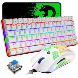 MAMBASNAKE x ZIYOU LANG 80 Mechanical Gaming Keyboard and Mouse Mousep