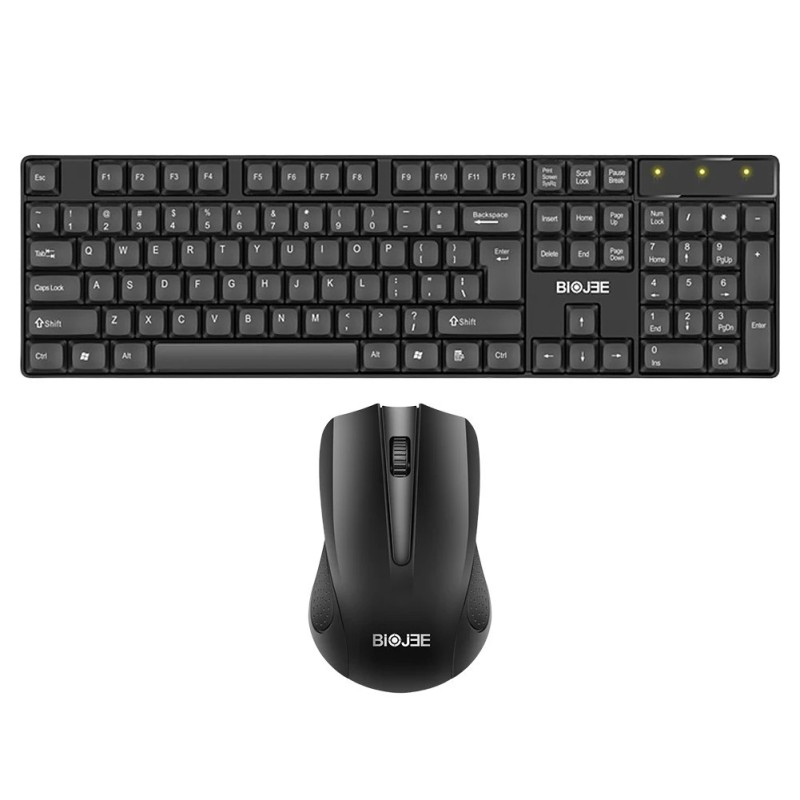 2.4G Silent Full-Size Mouse and Keyboard USB Receiver Keyboard with Nu 2.4G Silent Full-Size Mouse and Keyboard USB Receiver Keyboard with Nu