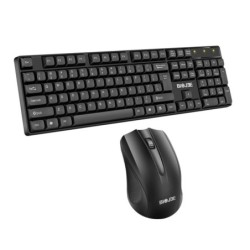 2.4G Silent Full-Size Mouse and Keyboard USB Receiver Keyboard with Nu