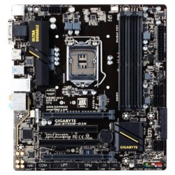 Used Gigabyte GA-B150M-D3H Motherboard 64GB LGA 1151 DDR4 Micro ATX Ma