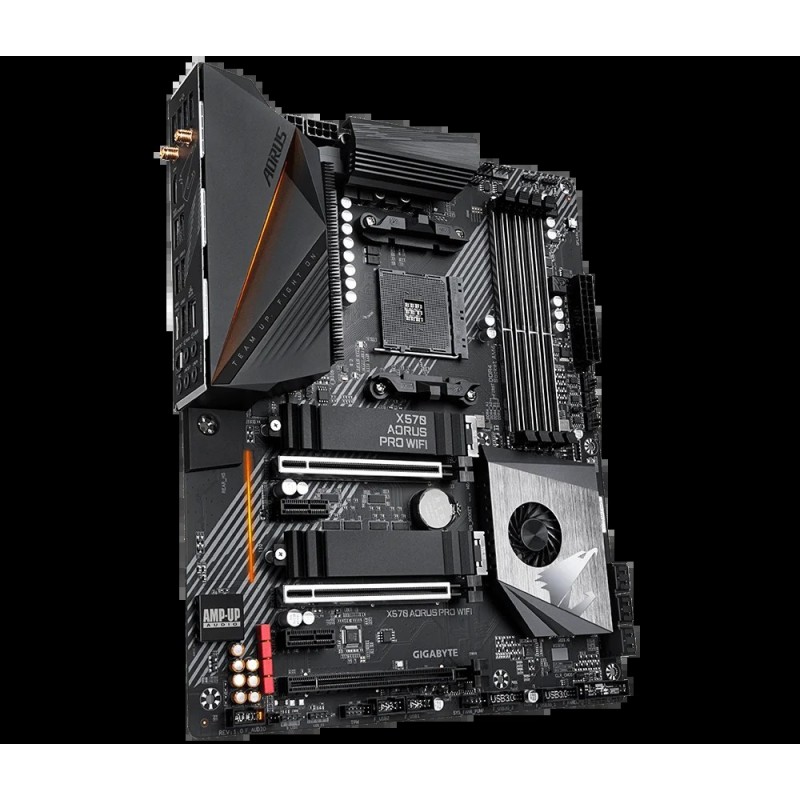Gigabyte GA X570 AORUS PRO WIFI Computer USB3.0 M.2 Nvme SSD Motherboa Gigabyte GA X570 AORUS PRO WIFI Computer USB3.0 M.2 Nvme SSD Motherboa