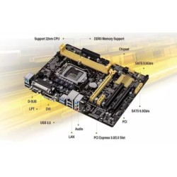 Asus B85M-D PLUS Desktop Motherboard B85 Socket LGA 1150 i7 i5 i3 DDR3
