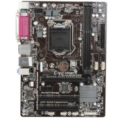 Used GIGABYTE GA-H81M-S2PH LGA 1150 Intel H81 HDMI SATA 6Gb/s USB 3.0 