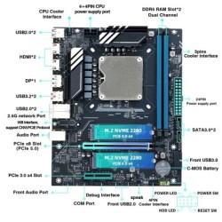 DIY Gaming PC Computer Motherboard CPU Combo Interposer Kit Q1HY ES 00