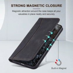 For Samsung Galaxy S24 FE/S24 Ultra/S24 Plus/S24 5G Leather Case Rugge
