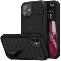 For iPhone 11 Case Heavy Duty Protective Kickstand Phone Rugged Hybrid