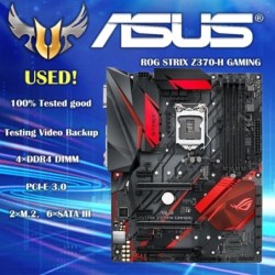 Asus ROG STRIX Z370-H GAMING Desktop Intel Z370 Z370M DDR4 Motherboard