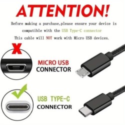 FASTFISH 10-Pack USB-C to USB-C Cable, 25W PD Fast Charging Data Cord 