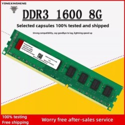 Yongxinsheng DDR3 RAM 2GB 4GB 8GB 1600MHZ desktop computer PC3 12800U 